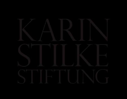 Logo der Karin Stilke Stiftung in schwarzer Serifenschrift.
