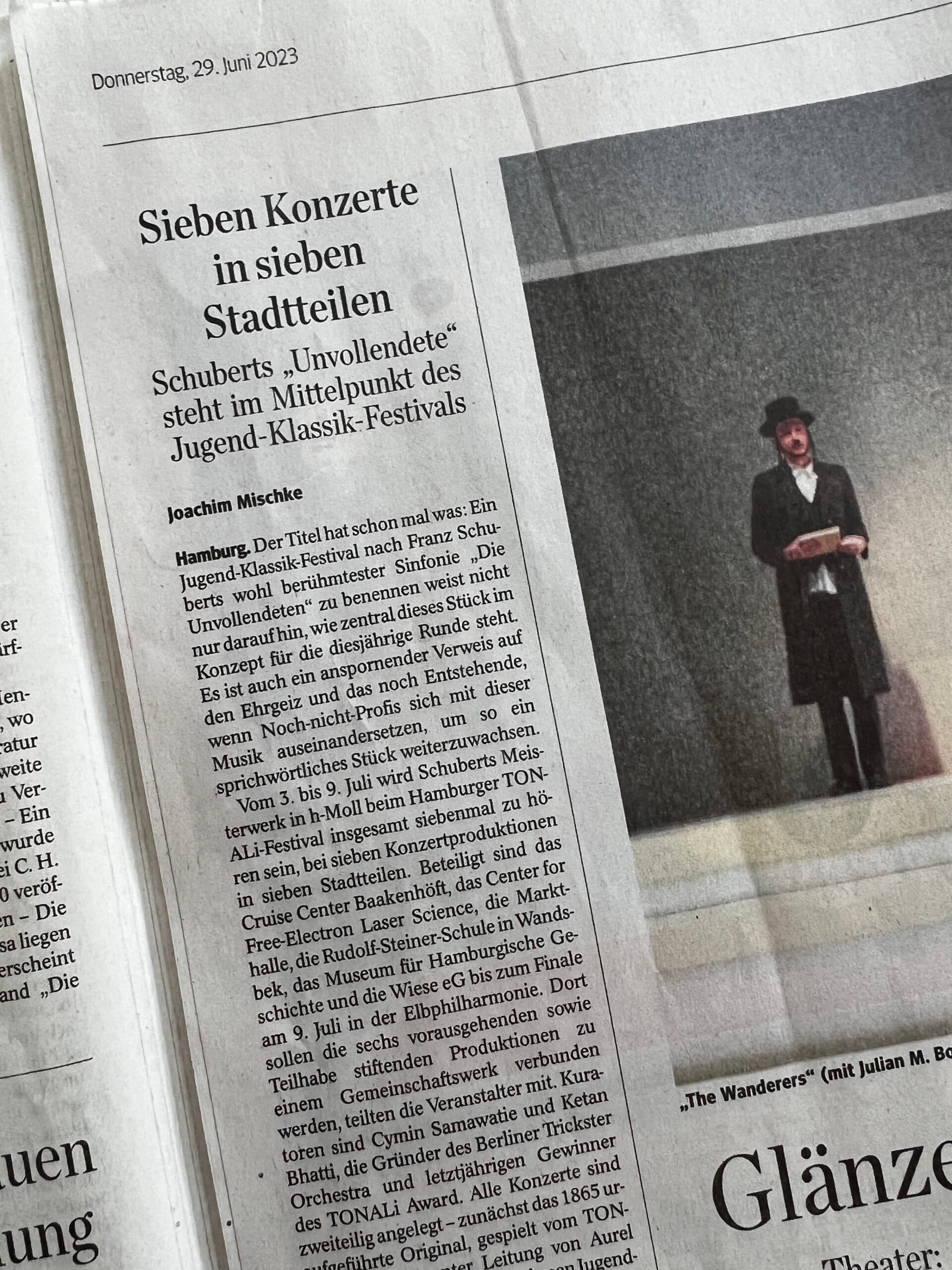 TONALi im Abendblatt