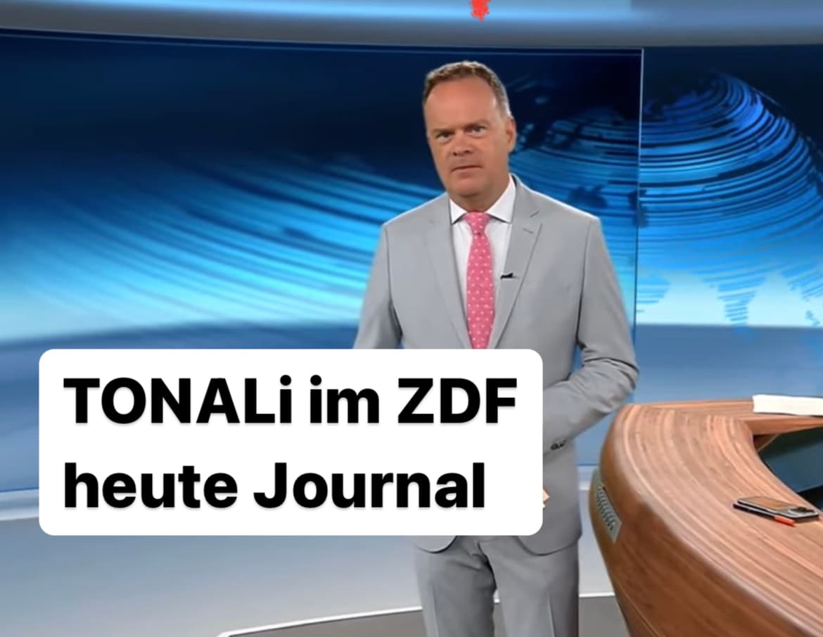 TONALi im ZDF heute Journal
