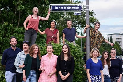 Eine Straße wird Chor