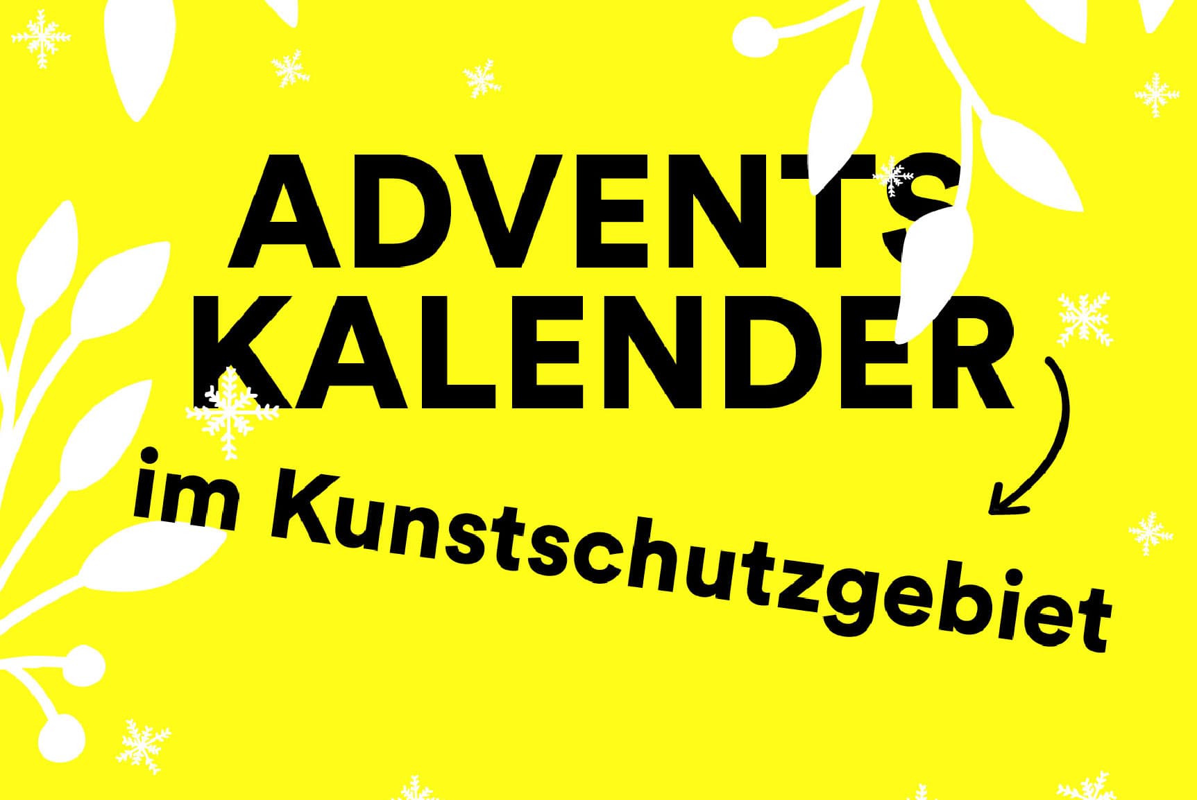 Der Kunstschutzgebiet Adventskalender