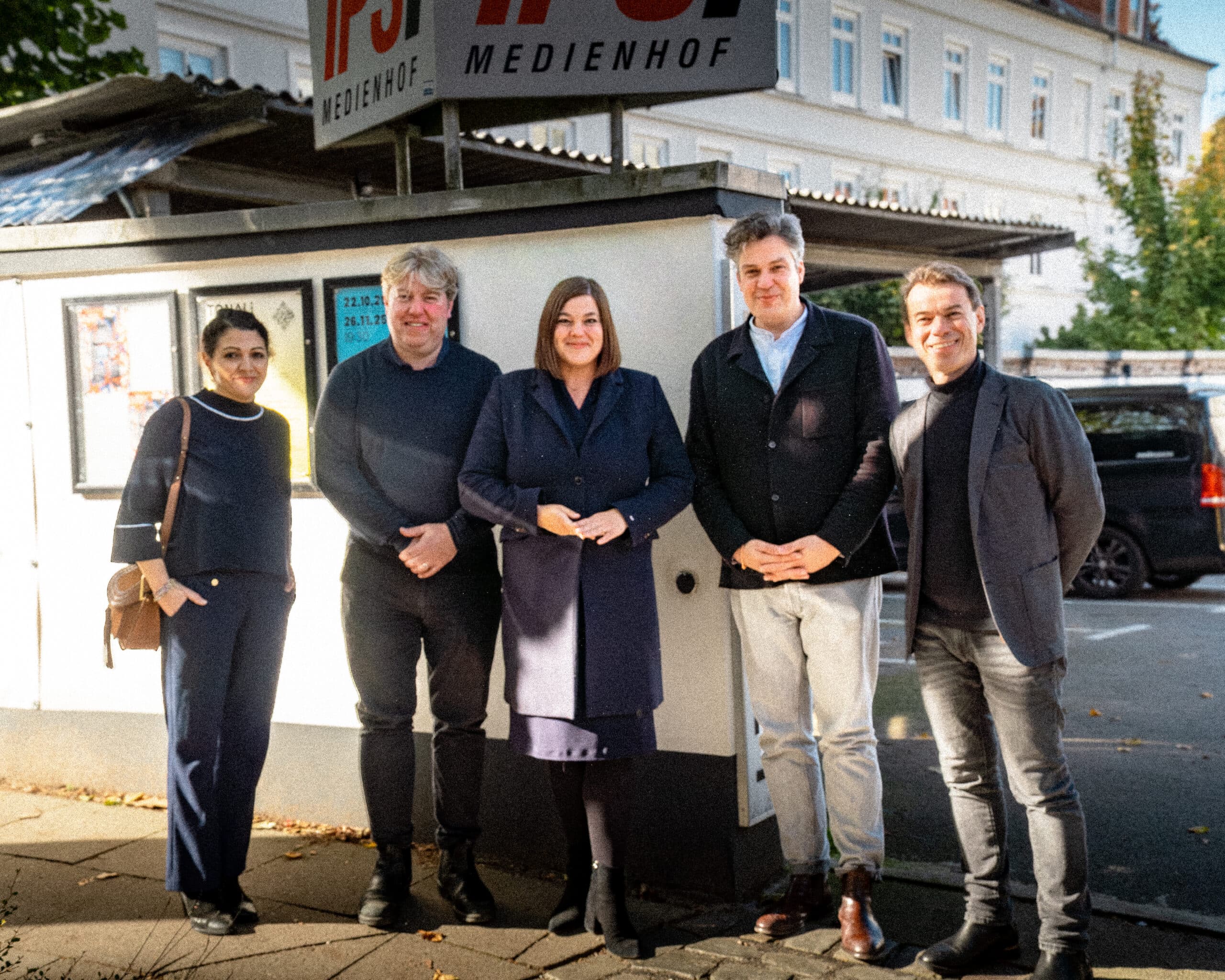 Hamburgs Zweite Bürgermeisterin Katharina Fegebank zu Besuch auf dem TONALi Campus
